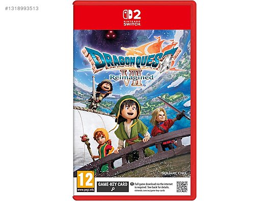 Nintendo Switch 2 Dragon Quest VII Reimagined SIFIR sahibinden