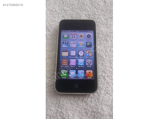 Apple iPhone 3GS Satılık Kolleksiyonluk iPhone 3GS