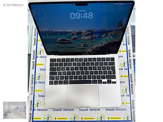 Apple Macbook / PİL DEVRİ 27 MACBOOK AİR 8/256 GB 2022 M2 İŞLEMCİ