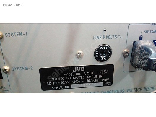 Used & Brand New Items / Home Electronics / Home Audio / Amplifiers / JVC