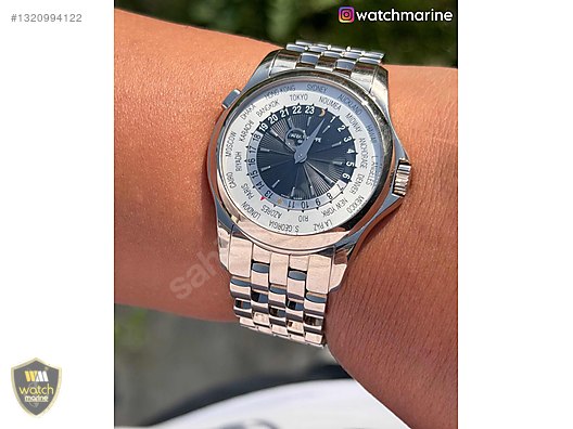 Patek Philippe / Patek Philippe World Time Beyaz altın 2014 Ref