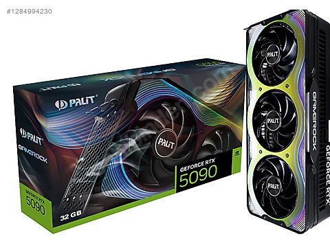 Palit GeForce RTX™ 5090 GameRock 中古 RTX 5090 PALİT GAMEROCK 10 GÜN BİLE KULLANILMADI sahibinden.comda