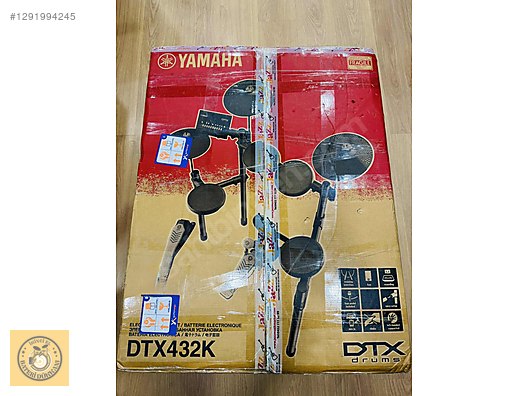 ✨　CDセット Yamaha DTX-432K Dijital Davul Seti (Sıfır Ayarında) - Bateri ve