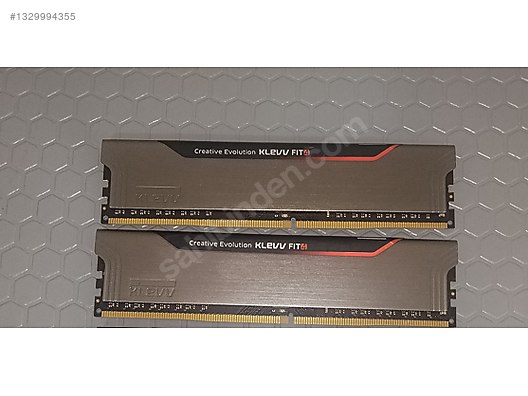 KLEVV FIT 4 2400MHz 8 GB (2x4 GB) Ram Bellek Kiti DDR4 sahibinden