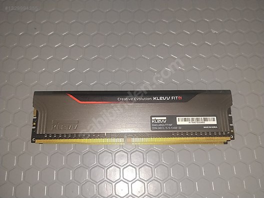 KLEVV FIT 4 2400MHz 8 GB (2x4 GB) Ram Bellek Kiti DDR4 sahibinden