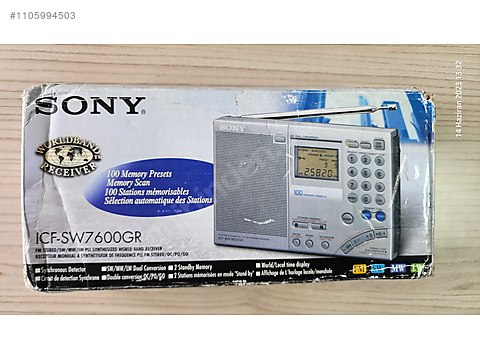 Sony / Sony ICF-SW7600GR sahibinden.comda - 1105994503