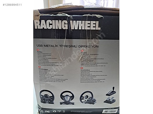 Used & Brand New Items / Gaming & Gamers Exclusive / Gaming Equipment / PC Game Racing Wheels