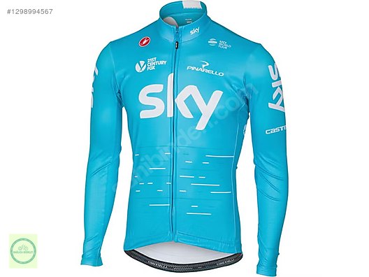 Castelli Team Sky Pinarello Long Sleeve Thermal Jersey sahibinden