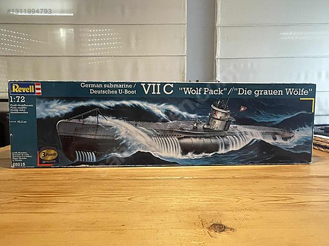 Revell 1:72 Type VII Wolf Pack Açılmamış Koleksiyonluk Set