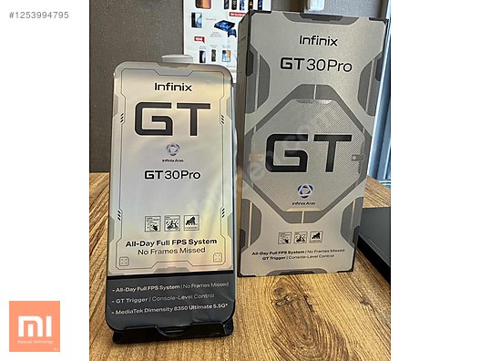 256 GB Siyah Infinix GT 30 Pro Cep Telefonu - 1253994795