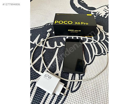 İkinci El ve Sıfır Alışveriş / Cep Telefonu & Aksesuar / Cep Telefonu / Xiaomi / Poco X6 Pro