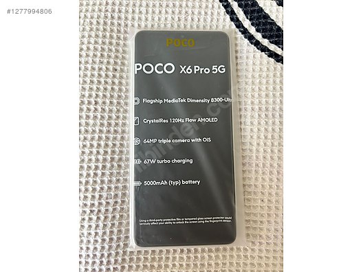 İkinci El ve Sıfır Alışveriş / Cep Telefonu & Aksesuar / Cep Telefonu / Xiaomi / Poco X6 Pro