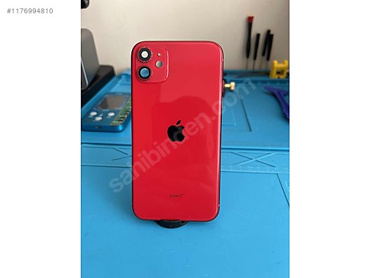 iPhone 11 Kasa Orjinal Apple Kırmızı Red Product Renk at
