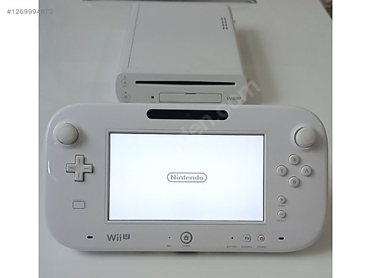 Nintendo wii u 32 gb Pal orijinal konsol ve gamepad şarj aleti