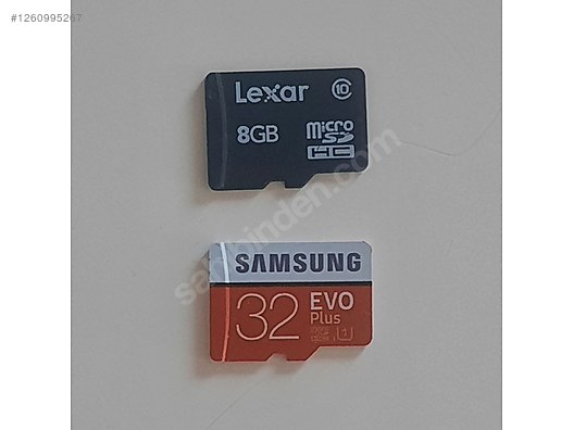 SAMSUNG 32 GB LEXAR GB HAFIZA KARTI SD KART at