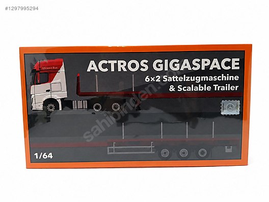 35R-002 GCD 1/64 ACTROS GIGASPACE 6×2 GCD Diecast Model 1:64 Mercedes Benz Araba - 1297995294
