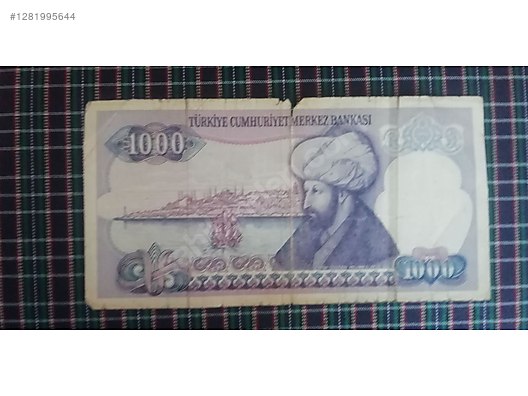 İkinci El ve Sıfır Alışveriş / Koleksiyon / Para & Madalya / Yerli / Kağıt Paralar / Cumhuriyet Dönemi