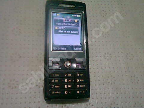 Sony Ericsson K790İ Cep Telefonu.Sorunsuz.Kayıtlı.AÇIKLAMAYI OKU