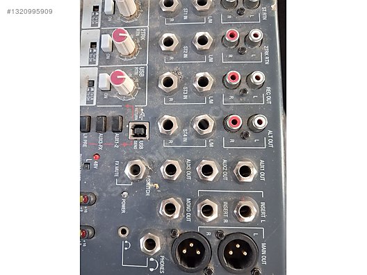 ÇOK TEMİZ ALLEN HEATH ZED 22FX PROFESYONEL MİKSER SOFT CASE İLE