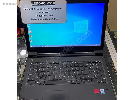 Lenovo / LENOVO V510 İ5-7200U 2.7GHZ 8GB 240GB HDD- at sahibinden.com - 1091996018