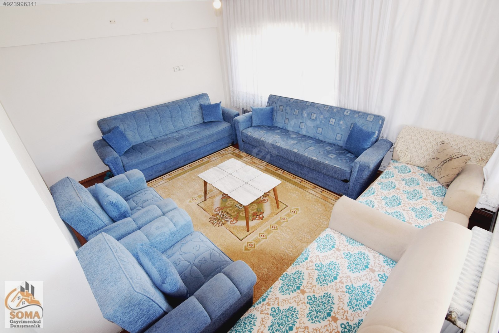 BERKAY DEMİRELDEN MERKEZ TERASLI 4+1 FULL EŞYALI KLİMALI KİRALIK