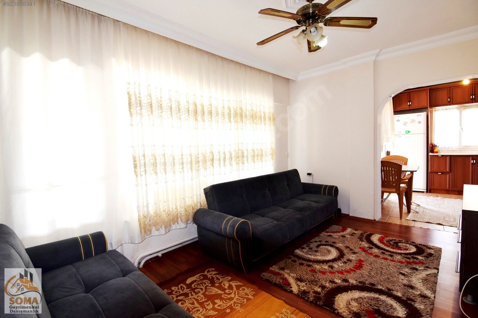 BERKAY DEMİRELDEN MERKEZ TERASLI 4+1 FULL EŞYALI KLİMALI KİRALIK