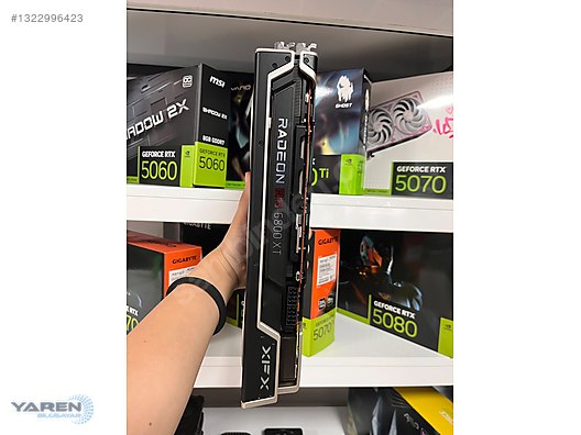 XFX RX 6800 XT MERC 16 GB 256 BİT GDDR6 EKRAN KARTI (TAKASLI