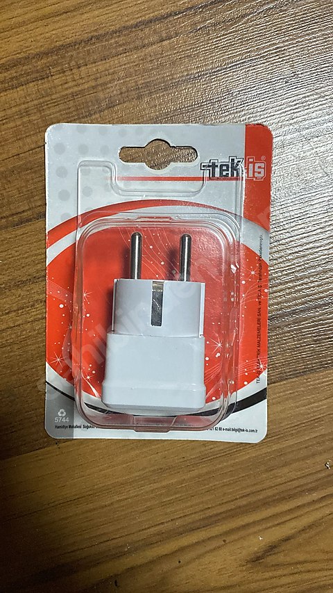 Tek-İş Seyahat Adaptörü Erkek Fiş Universal
