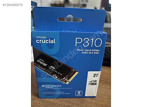 2Tb micron crucial P310 Gen4 NVMe 2280 M.2 SSD sahibinden.comda