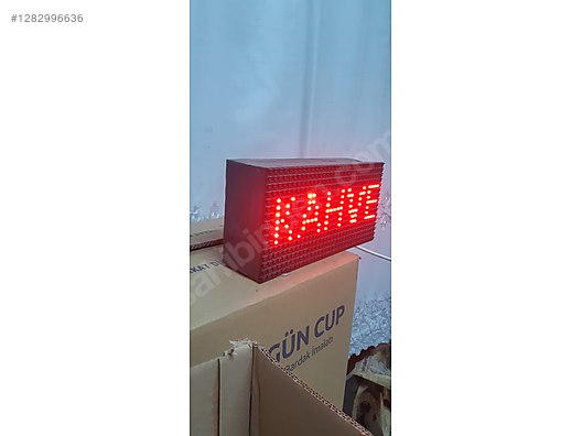 İkinci El ve Sıfır Alışveriş / Bahçe & Yapı Market / Yapı Malzemeleri / Aydınlatma / LED Tabela