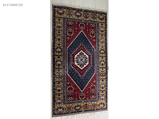 Koleksiyonluk Yahyalı El Dokuma Halı | 55 Yıllık | 122x222 cm