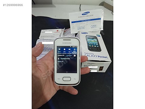 4 GB Beyaz Samsung Galaxy Pocket Plus S5301 Cep Telefonu - 1269996966