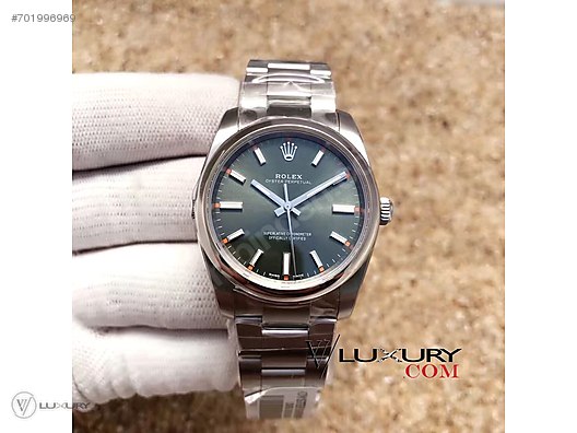 Rolex Rolex Oyster Perpetual 114300 Yesil Kadran Orj Kutulu At Sahibinden Com 701996969