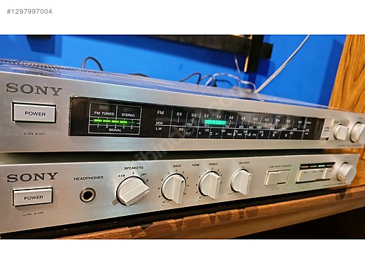 Sony / SONY TA-AX2 Amp. SONY Tuner on sahibinden.com - 1297997004