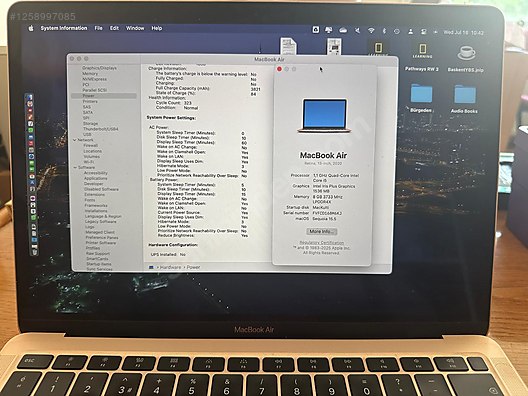 Apple Macbook / Macbook Air i5 8GB 512GB 2020 sahibinden.comda