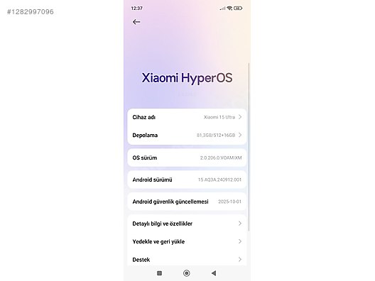 Used & Brand New Items / Cell Phones & Accessories / Cell Phones / Xiaomi / 15 Ultra