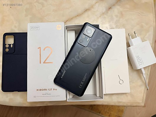 256 GB Siyah Xiaomi 12T Pro Cep Telefonu - 1319997380