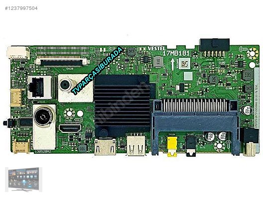 17MB181 , 23767370 , Toshiba 32L2263DT , Main Board - TV Yedek