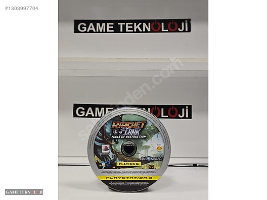 PS3 ORGINAL RATCHET CLANK TOOLS OF DESTRUCTION GAMETEKNOLOJİ