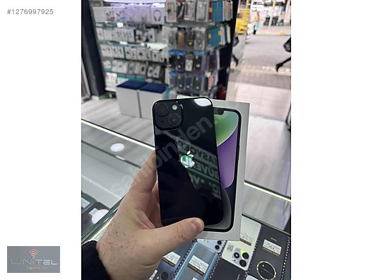 Resim Apple iPhone 14 İkinci El TR | 128 GB | Siyah İkinci El İPHONE 14 128 GB HATASIZ SIFIR GİBİ