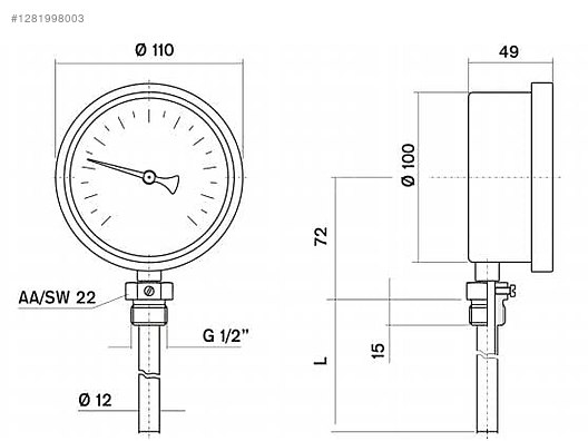 Used & Brand New Items / Electronics / Diagnostic & Test Devices / Pressure Gauge
