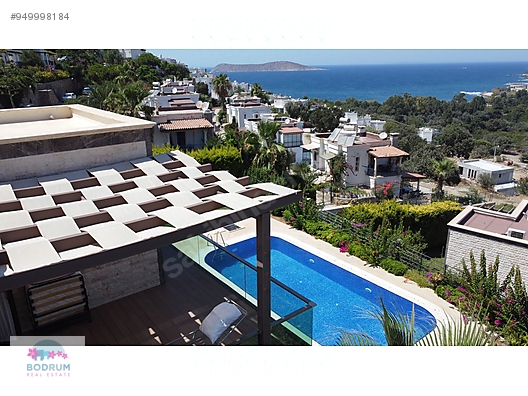 bodrum gumusluk satilik mustakil havuzlu bahceli ve guvenlikli satilik villa ilanlari sahibinden com da 949998184