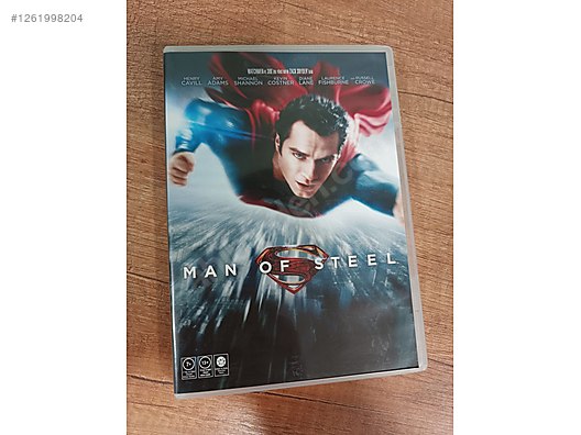SUPERMAN DÖNÜYOR MAN OF STEEL DVD FİLM SET at