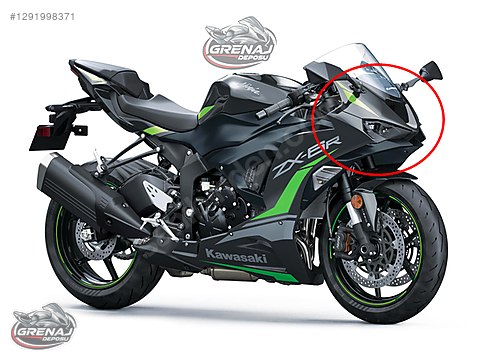 Grenaj / KAWASAKİ NİNJA ZX6R 2024 KAFA GRENAJI STİCKER DAHİL