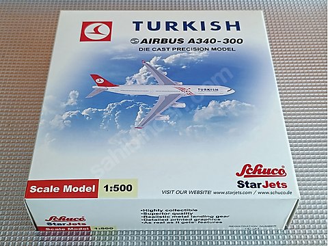 1/500 Schuco Diecast Model Yolcu Uçağı - 1298998625