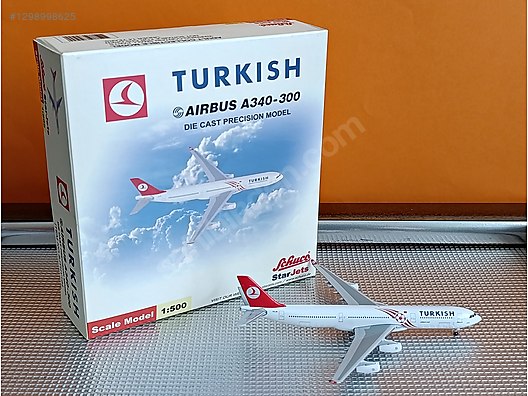 1/500 Schuco Diecast Model Yolcu Uçağı - 1298998625