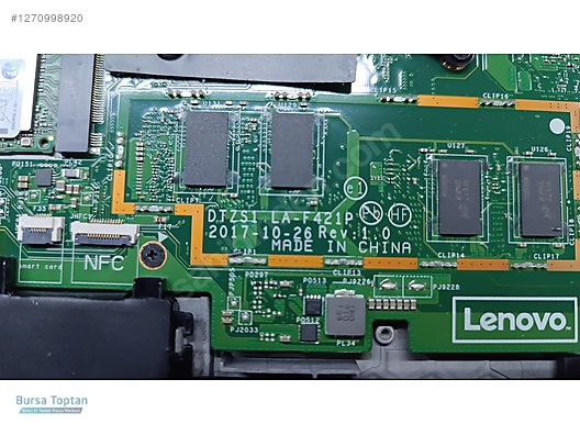 Lenovo X380 yoga DTZS1 LA-F421P i5 8350u 16gb ram anakart