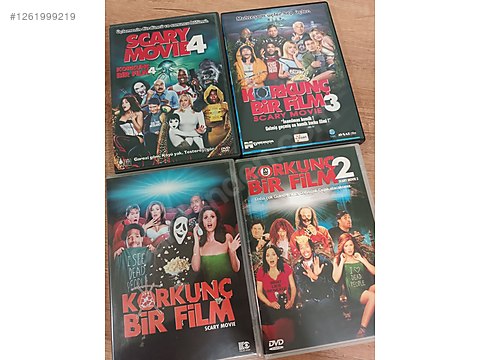 SCARY MOVIE KORKUNÇ BİR FİLM 1 - 2 - 3 - 4 DVD - Yabancı DVD Filmler ...