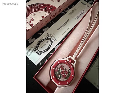 Swatch / Swatch x ap royal pop otto rosso sahibinden.comda