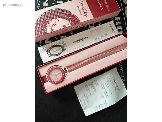 Swatch / Swatch x ap royal pop otto rosso sahibinden.comda